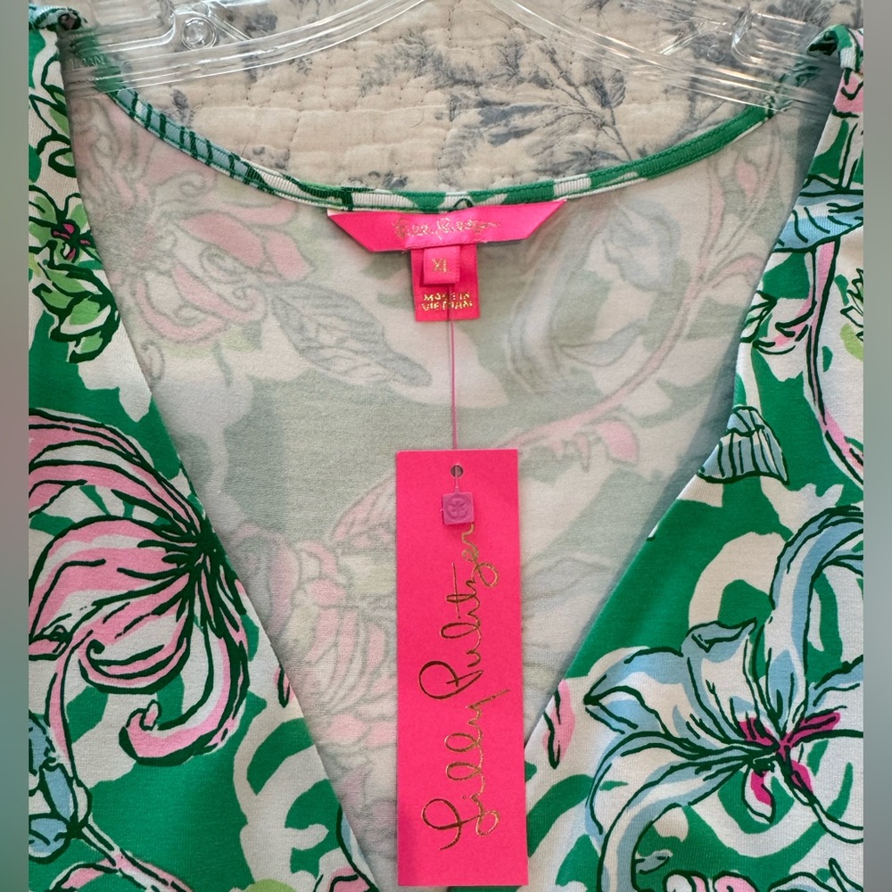 NWT Lilly Pulitzer high-low midi Dress - Picture 8 of 16